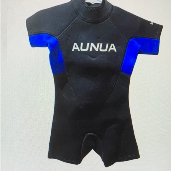Other - Kids Swim One Piece - Black and Blue